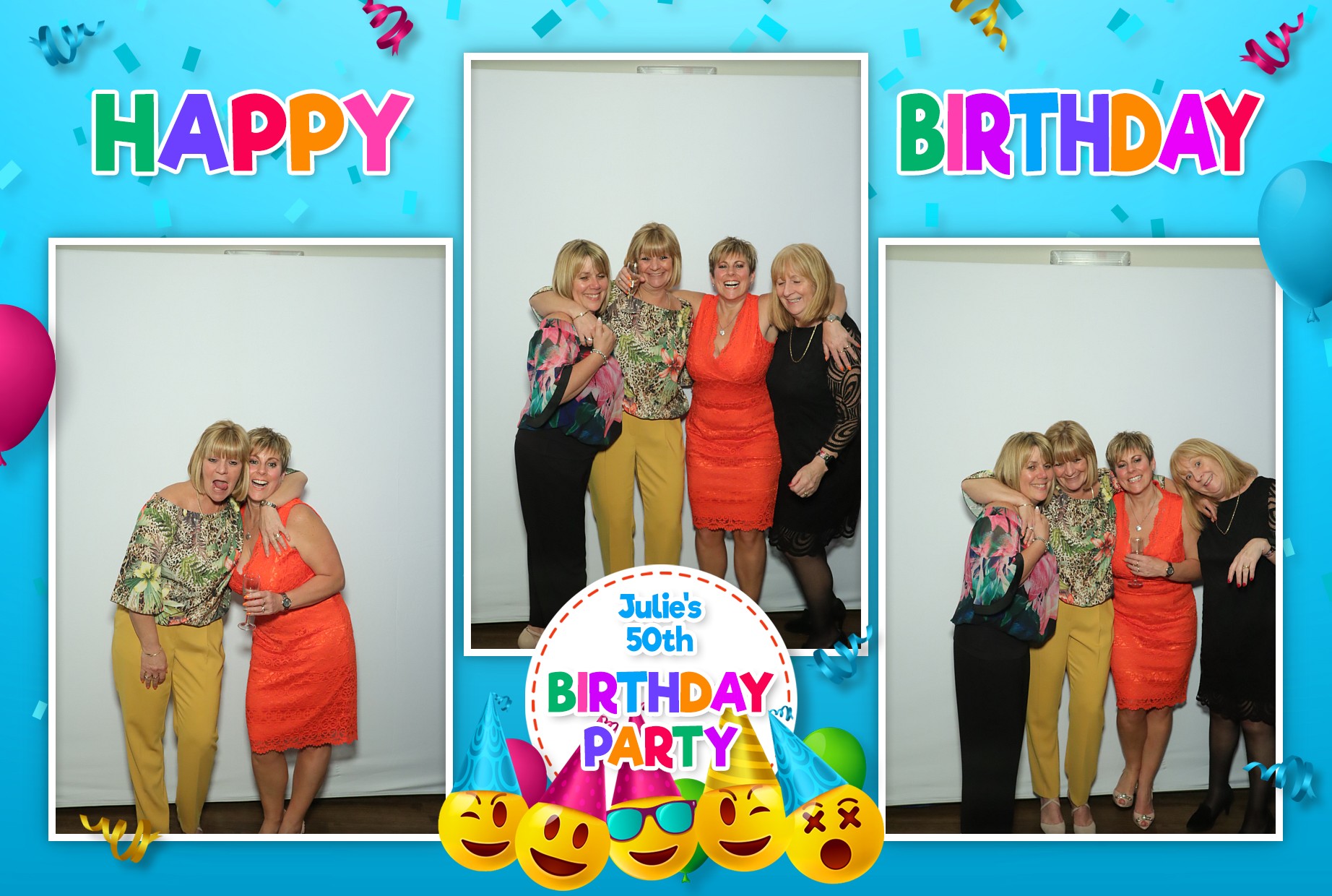 Julie's 50th Birthday | View more photos from the event at gallery.myphotoboothexperience.co.uk/u/MyPhotoBoothExperienceLtd/Julies-50th-Birthday